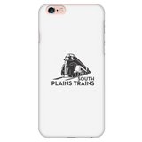 South Plains Trains Phone Case in Stark White for Multiple Phone Models