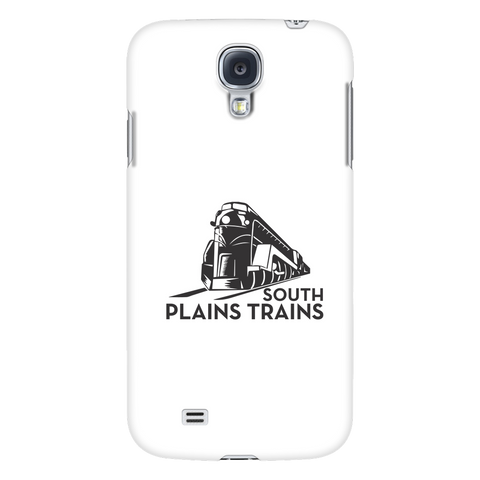 South Plains Trains Phone Case in Stark White for Multiple Phone Models