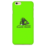 South Plains Trains Phone Case in Lime Green for Multiple Phone Models