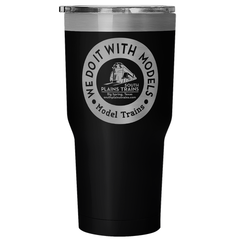 SPT Tumbler - "We Do It With Models" for Hot and Cold Drinks
